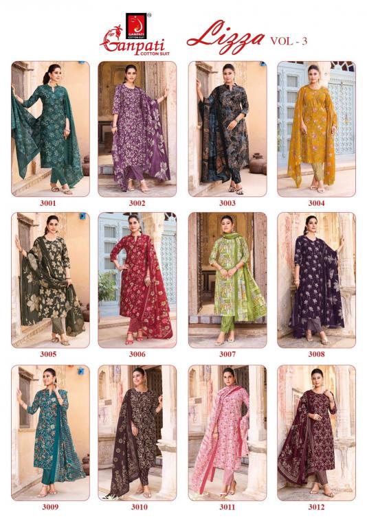 Ganpati lizza vol-3 kurtis at wholesale price